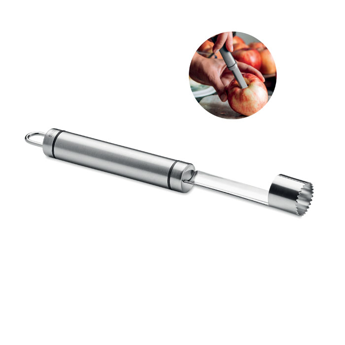 Vide pomme personnalisable CORY silver mate